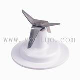 Plastic base blender blade